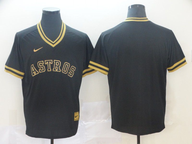 Men Houston Astros Blank Black gold Game Nike 2022 MLB Jersey->philadelphia phillies->MLB Jersey